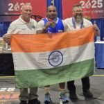विश्व पुलिस एवं फायर गेम्स अमेरिका 2025 :  भारत के मुकेश पाल ने क्वालिफाई राउंड में जीता कांस्य, अब 6 जुलाई को स्वर्ण पदक के लिए भिड़ंत