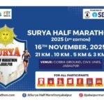 “सूर्या हाफ मैराथन 2025” का तीसरा संस्करण 16 नवम्बर को जबलपुर में होगा आयोजित