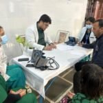 एसजीआरआर विश्वविद्यालय एवं श्री महंत इन्दिरेश अस्पताल के स्वास्थ्य शिविर का 841 मरीजों ने उठाया लाभ