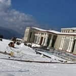 भराडीसैण विधानसभा परिसर भी हुआ बर्फवारी से लबालब