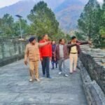 नंदा देवी राजजात तैयारियों में को लेकर डीएम–एसपी ने चांदपुर गढ़ी में लिया व्यवस्थाओं का जायजा