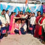 गणतंत्र दिवस समारोह में बाल विकास विभाग की पोषण थीम पर आधारित झांकी का प्रस्तुतीकरण, सीडीपीओ सुलेखा सहगल के मार्गदर्शन में की गई तैयार, बहादराबाद परियोजना में 25 आंगनवाड़ी व सहायिकाएं सम्मानित