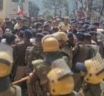 गैरसैण स्थाई राजधानी को उक्रांद कार्यकर्ताओं ने पुलिस को खूब छकाया