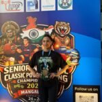 ज्योतिर्मठ की अश्मिता शाह ने राष्ट्रीय पावरलिफ्टिंग में दिखाया दम, देशभर में चौथा स्थान हासिल