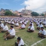 आरएसएस का भव्य पथ संचलन, हजारों स्वयंसेवकों ने दिखाया अनुशासन और संगठन शक्ति