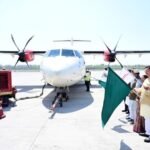 मुख्यमंत्री पुष्कर सिंह धामी ने देहरादून – पिथौरागढ़ विमान सेवा का किया शुभारंभ, एलाइंस एयर संचालित करेगा 42 सीटर विमान सेवा