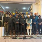 भारतीय सेना के जवान हेमकुंड साहिब के लिए रवाना