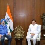 मुख्यमंत्री पुष्कर सिंह धामी ने केंद्रीय मंत्री हरदीप पुरी से मिलकर चारधाम यात्रा में शत प्रतिशत LPG आपूर्ति का किया अनुरोध