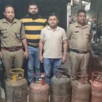 डीएम सविन बंसल के निर्देशन में काली बस्ती सहस्त्रधारा रोड पर छापेमारी; 7 सिलेंडर जब्त