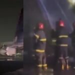 IGI एयरपोर्ट पर टेक-ऑफ के दौरान विमान के इंजन में लगी आग, 232 यात्री थे सवार, 6 झुलसे