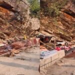 रुद्रप्रयाग में पहाड़ी से गिरे पत्थरों की चपेट में आए यात्री, एक की मौत, एक गंभीर घायल