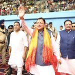 मुख्यमंत्री पुष्कर सिंह धामी ने राष्ट्रीय खेल दिवस पर उत्तराखण्ड राज्य क्रीड़ा विश्वविद्यालय के प्रथम चरण के निर्माण कार्यों का किया शिलान्यास