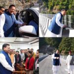 मुख्यमंत्री ने रुद्रप्रयाग में पुल-सुरंग परियोजना एवं संगम लाइब्रेरी का किया अवलोकन